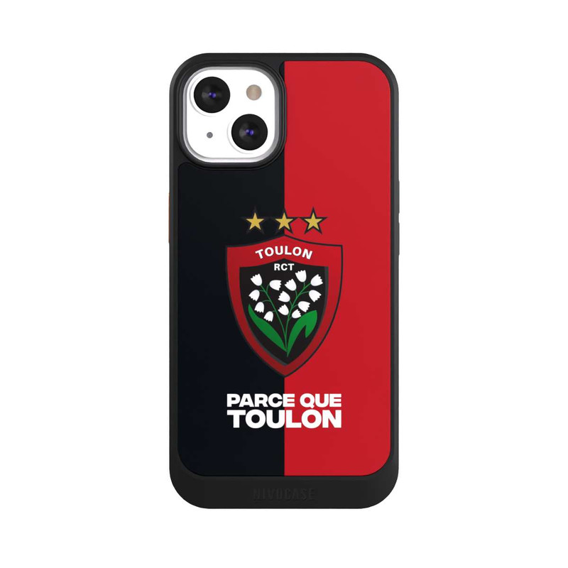iPhone 13 NIVOcore Logo Rot Schwarz RCT