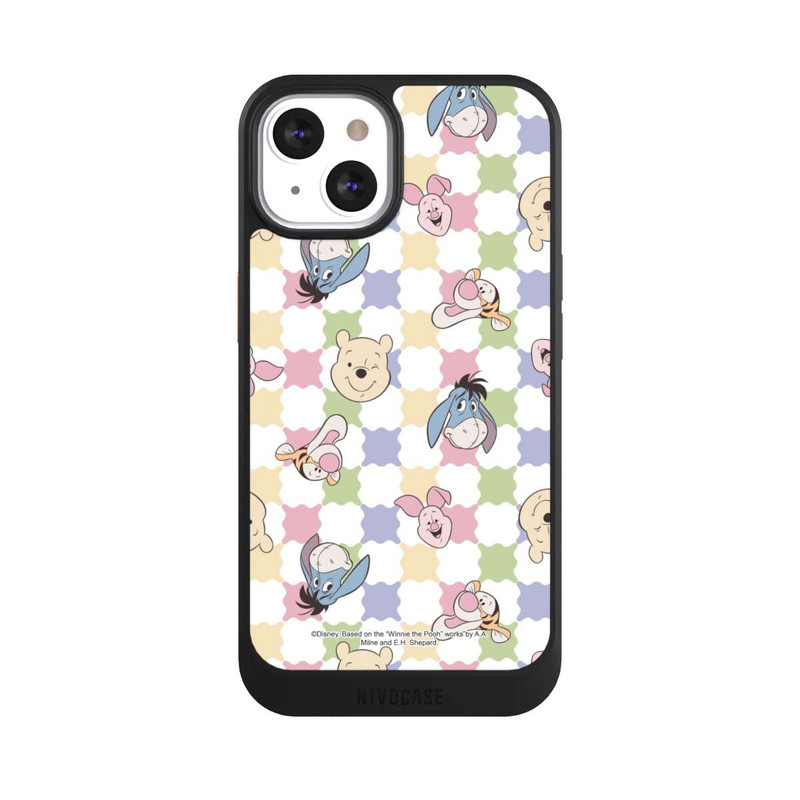 iPhone 13 NIVOcore Winnie Puuh und Freunde farbenfrohes Muster