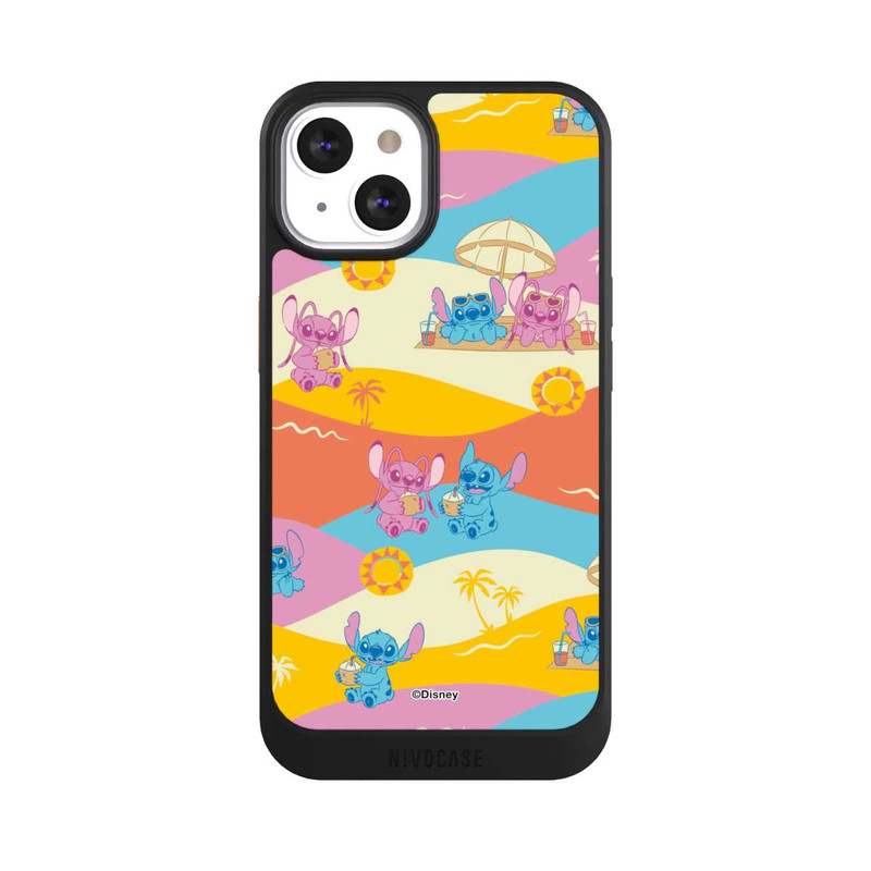 iPhone 13 NIVOcore Stitch Neon Summer Pattern