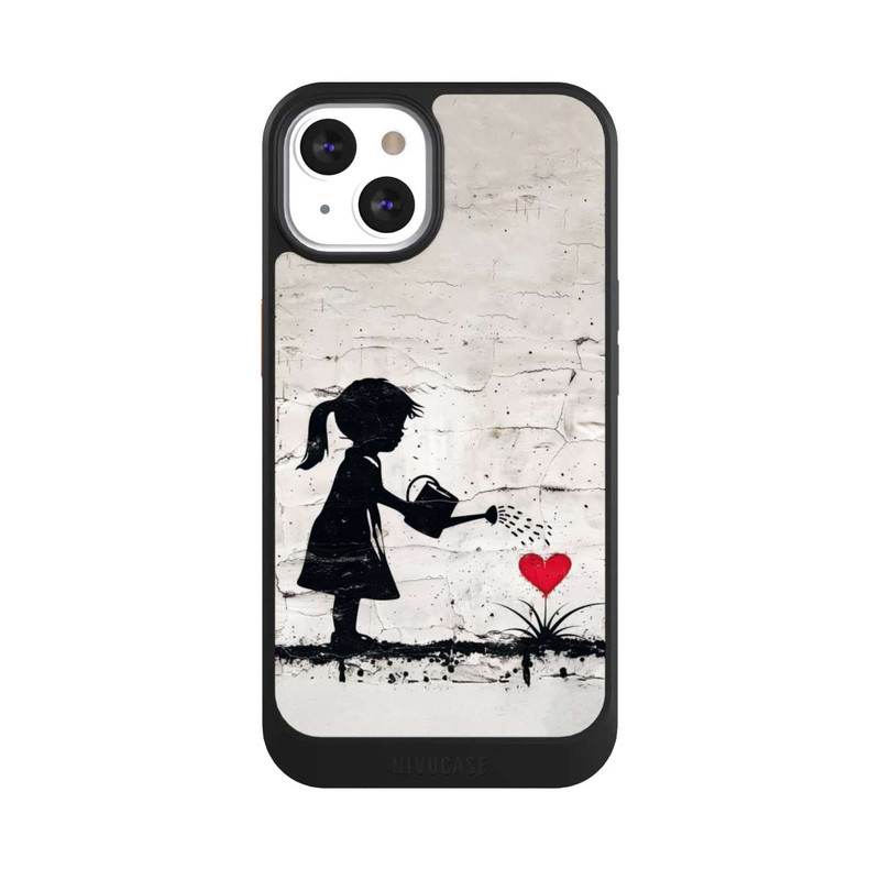 iPhone 13 NIVOcore Girl Watering Bunch of Flowers 