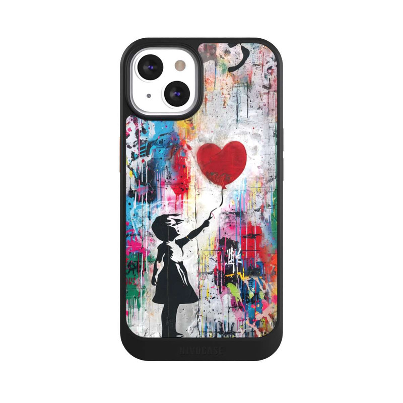 iPhone 13 NIVOcore Balloon Girl Colorful