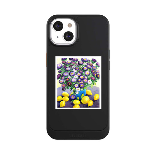 Apple iPhone 13 NIVOcore Purple Asters and Lemons by Christopher Ryland