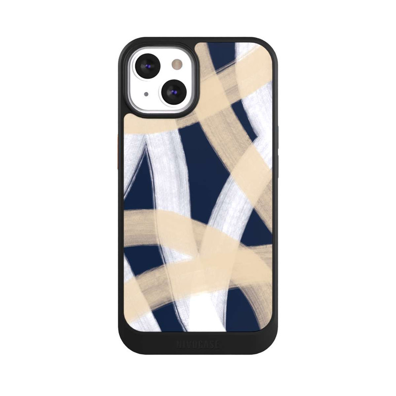 iPhone 13 NIVOcore Laced Up Beije Blue