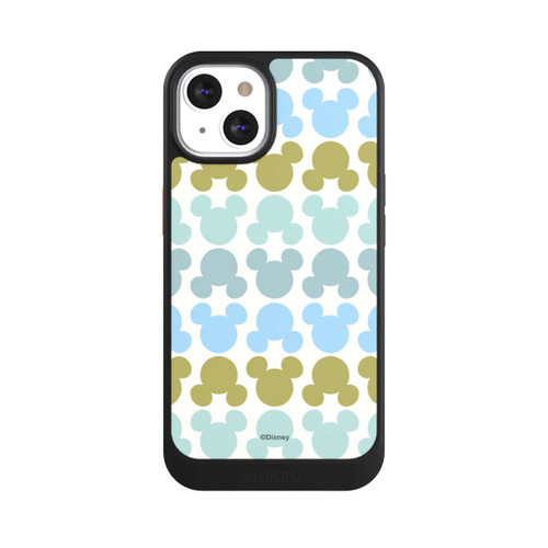 Apple iPhone 13 NIVOcore Disney Mickey Icon Pattern Green and Blue