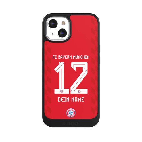 Apple iPhone 13 NIVOcore FC Bayern München Trikot Personalisierbar 25-26