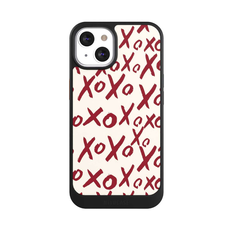 iPhone 13 NIVOcore XOXO Liebe Muster