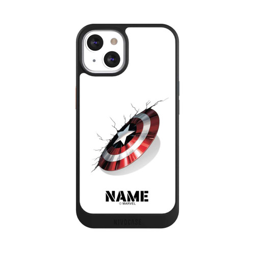 Apple iPhone 13 NIVOcore Captain America Shield Personalisierbar