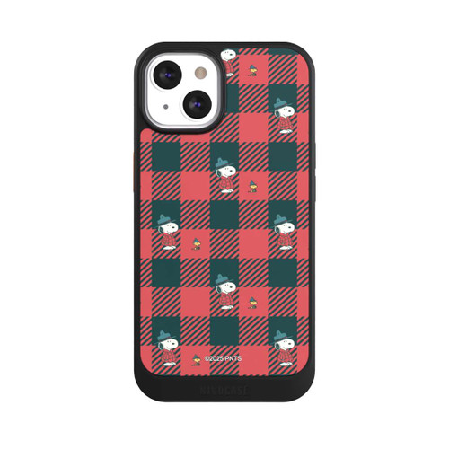 Apple iPhone 13 NIVOcore Peanuts Red Tartan Pattern