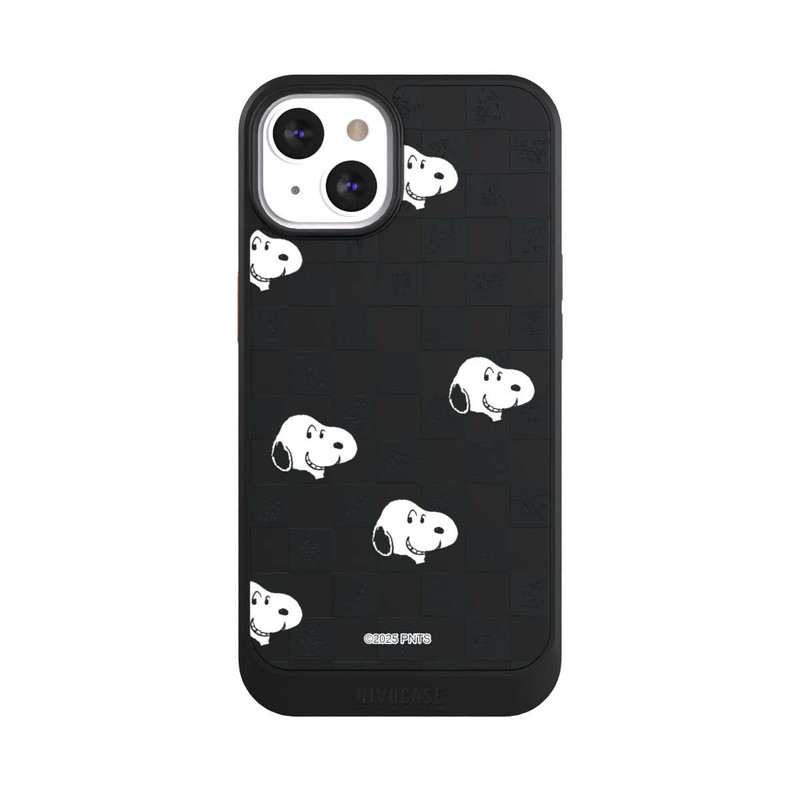 iPhone 13 NIVOcore Snoopy Checked Pattern