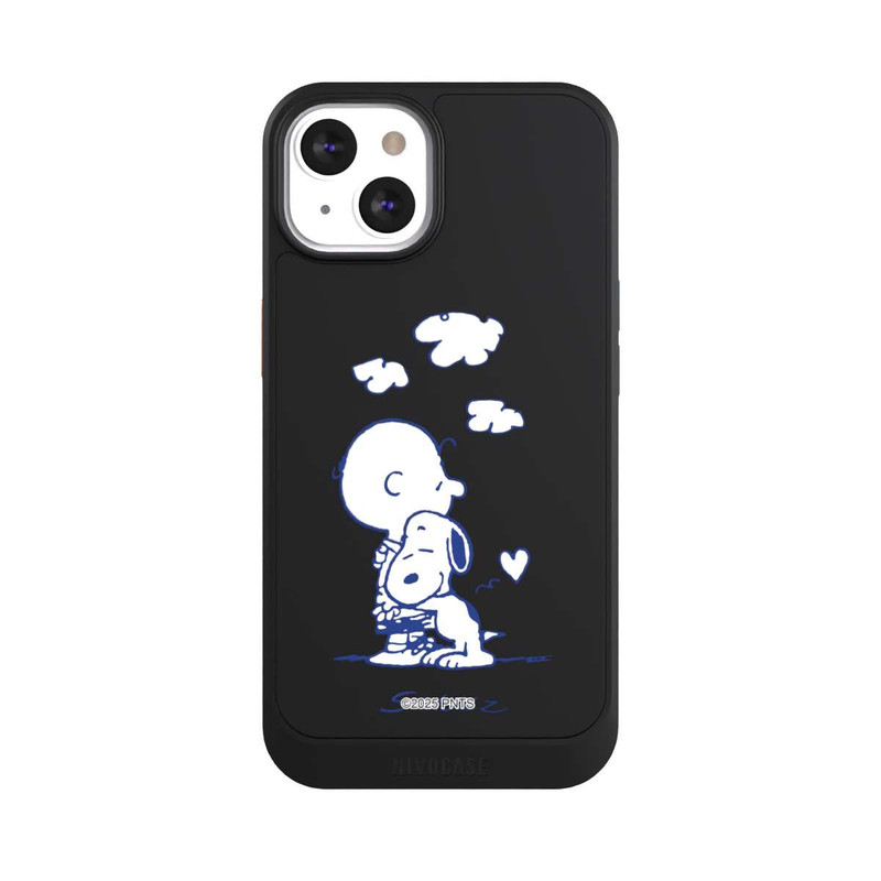 iPhone 13 NIVOcore Peanuts Charlie Brown Snoopy Hug Transparent