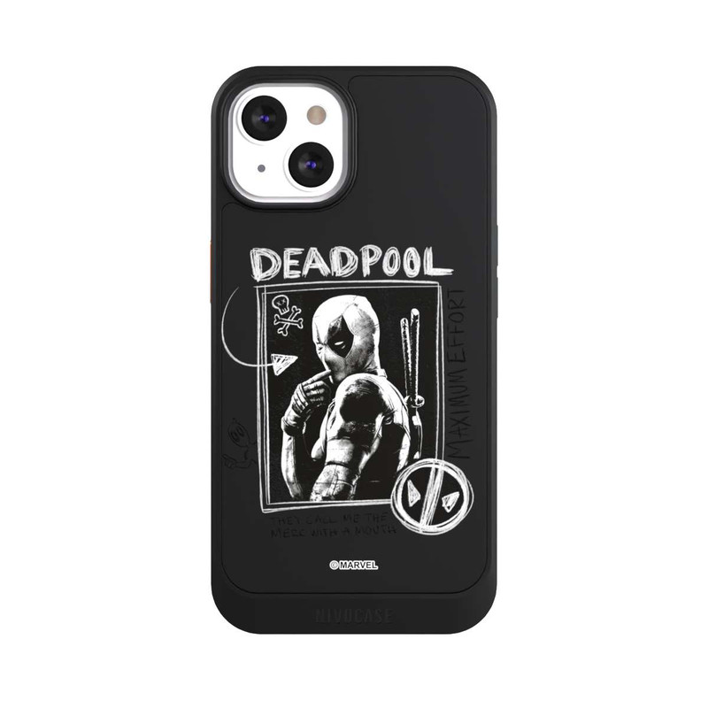 iPhone 13 NIVOcore Deadpool Transparent