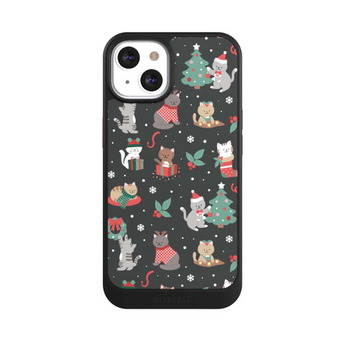 Apple iPhone 13 NIVOcore Christmas Festive Cute Holiday Kittens