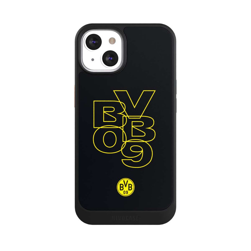 iPhone 13 NIVOcore BVB09 Gelb Schwarz