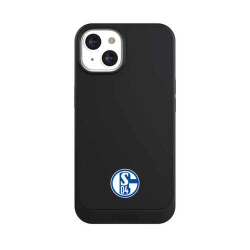 Apple iPhone 13 NIVOcore FC Schalke 04 Logo Klein Transparent