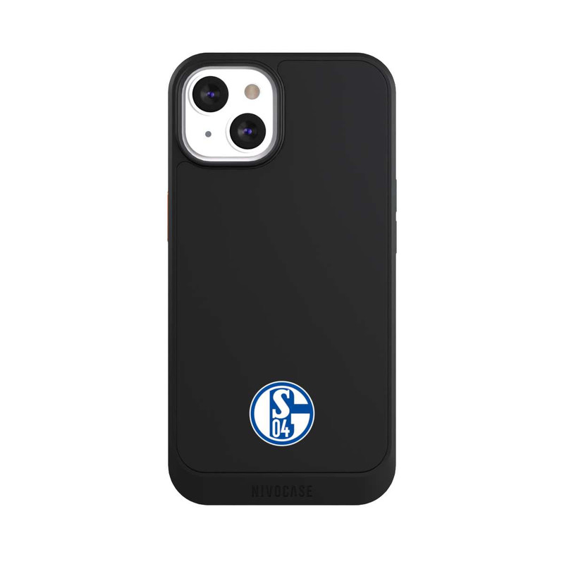 iPhone 13 NIVOcore FC Schalke 04 Logo Klein Transparent