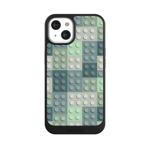 Apple iPhone 13 NIVOcore Modèle de blocs verts
