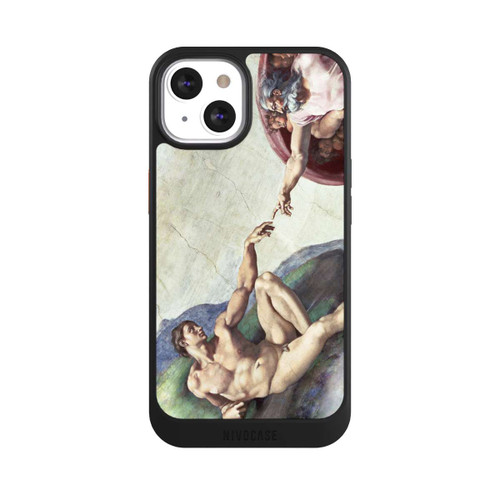 Apple iPhone 13 NIVOcore Michelangelo Buonarroti Création d'Adam