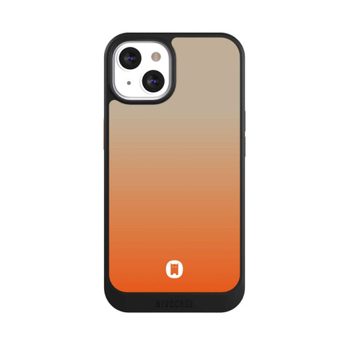Apple iPhone 13 NIVOcore Nivocase Farbverlauf Beige Orange