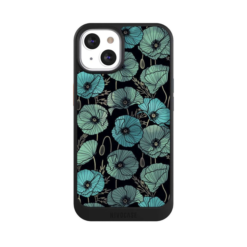iPhone 13 NIVOcore Sommermohn Grün