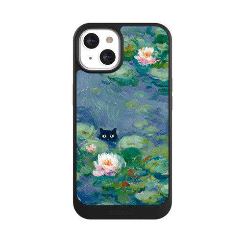 Apple iPhone 13 NIVOcore Cat in the Pond Monet Painting