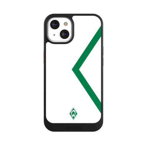 Apple iPhone 13 NIVOcore Werder Bremen Rautenelement Grün