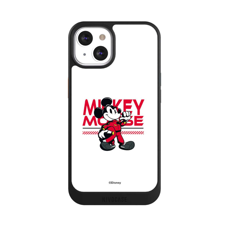 iPhone 13 NIVOcore Mickey Mouse Racing White