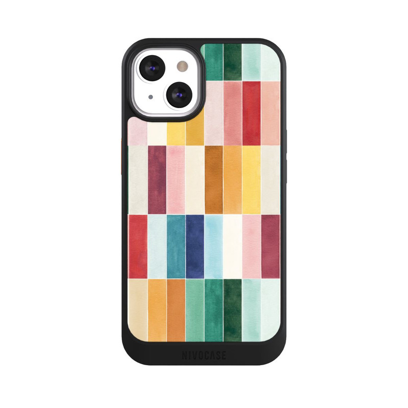 iPhone 13 NIVOcore Modern Craft Geometric Rectangular Tiles