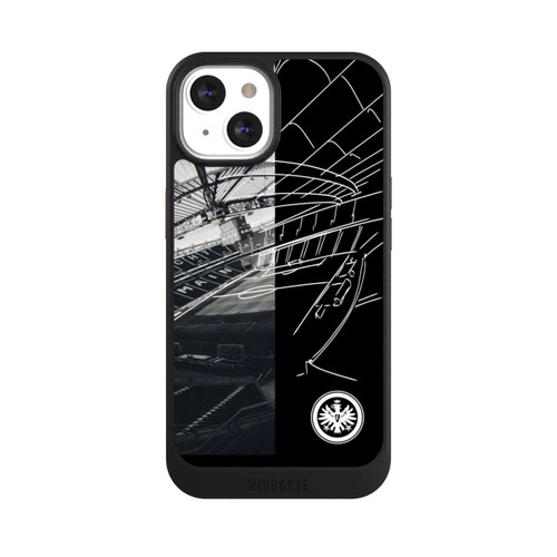 Apple iPhone 13 NIVOcore Eintracht Frankfurt Stadion Fotoskizze
