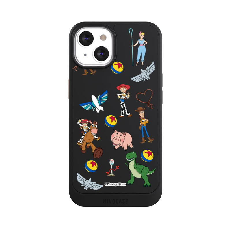 iPhone 13 NIVOcore Toy Story 5 Hero Toys Pattern Transparent