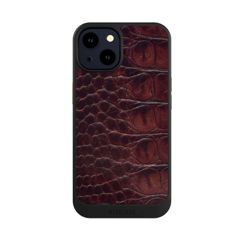 Apple iPhone 14 NIVOcore Cuir de Crocodile