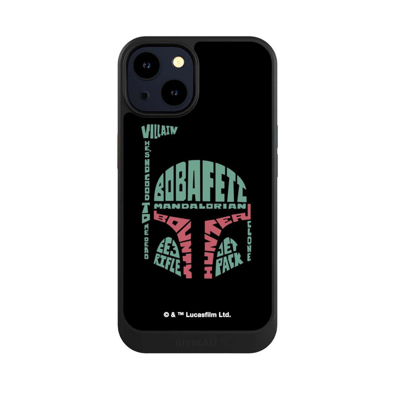 iPhone 14 NIVOcore Boba Fett Typo Graphic