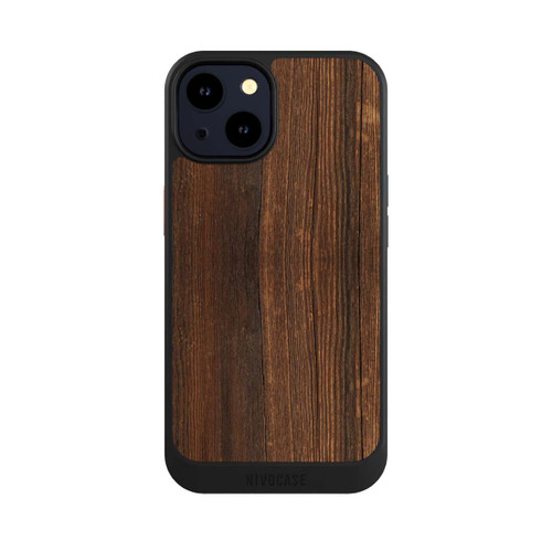 Apple iPhone 14 NIVOcore Nußbaum Holzlook