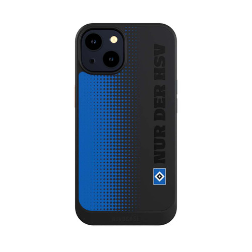 Apple iPhone 14 NIVOcore Nur der HSV - Rautenraster Blau - ohne Hintergrund