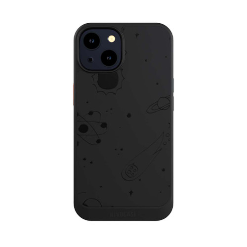Apple iPhone 14 NIVOcore Galaxy Schwarz ohne Hintergrund