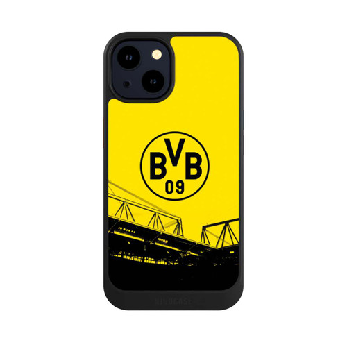 Apple iPhone 14 NIVOcore Stadion Schwarz-Gelb - BVB