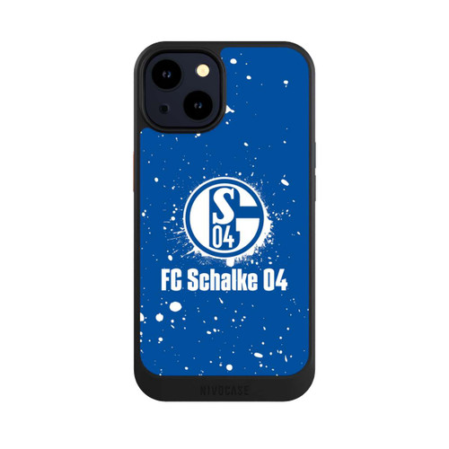 Apple iPhone 14 NIVOcore Schalke 04 - Spraylogo