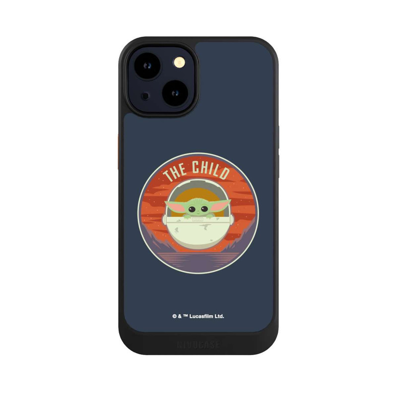 iPhone 14 NIVOcore The Child Badge Blue