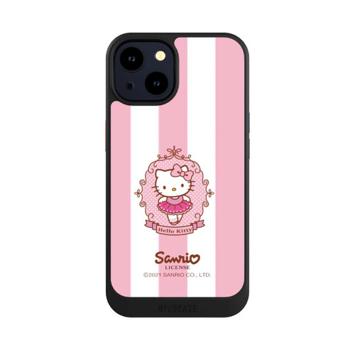 Apple iPhone 14 NIVOcore Hello Kitty Ballerina-Streifen
