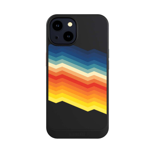 Apple iPhone 14 NIVOcore Abstrakter Regenbogen