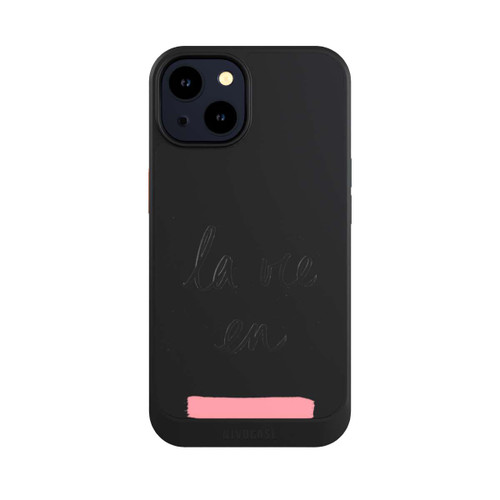 Apple iPhone 14 NIVOcore La vie en Pink Transparent