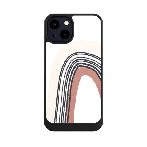 Apple iPhone 14 NIVOcore Texturierter Regenbogen