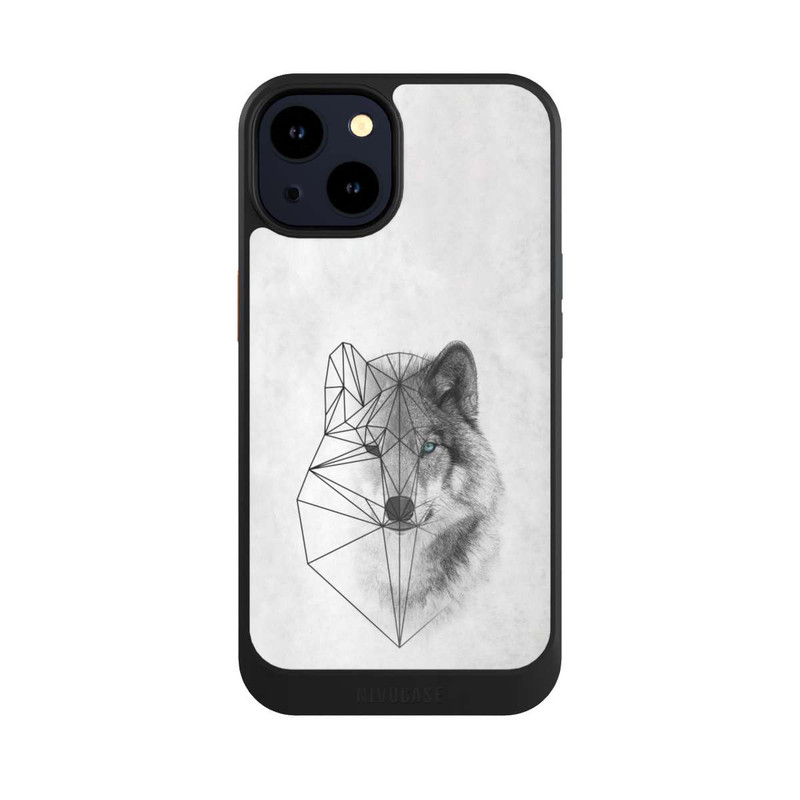 iPhone 14 NIVOcore Polygonic Wolf