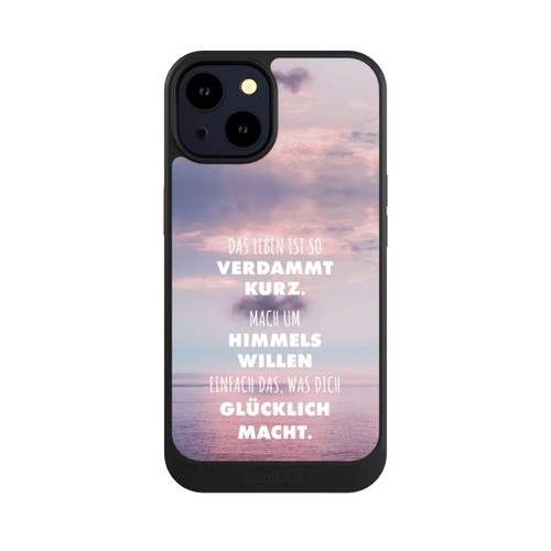 Apple iPhone 14 NIVOcore Das Leben Ist So Verdammt Kurz