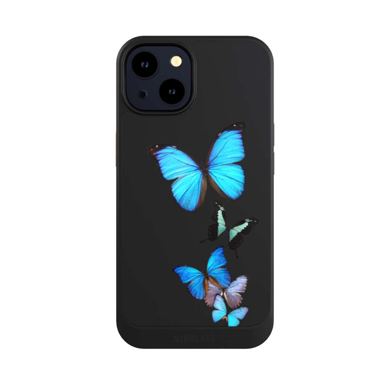 iPhone 14 NIVOcore Papillon Transparent