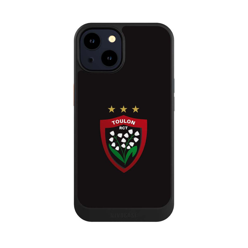 iPhone 14 NIVOcore Logo RC Toulonnais Noir