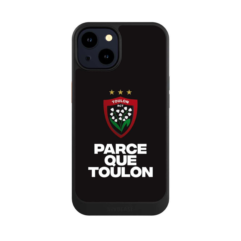 iPhone 14 NIVOcore Parce Que Toulon Noir