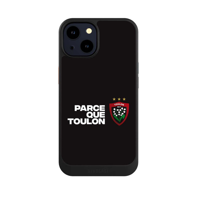 iPhone 14 NIVOcore RC Toulonnais PQT Noir
