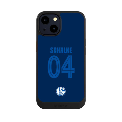Apple iPhone 14 NIVOcore Schalke 04 Dunkelblau