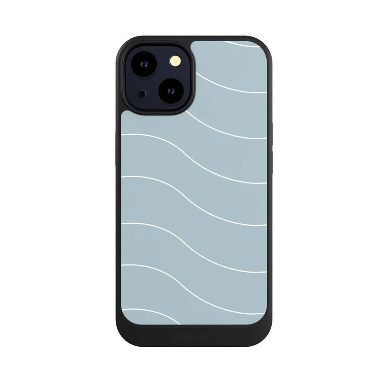 iPhone 14 NIVOcore Trendy Lines White Green