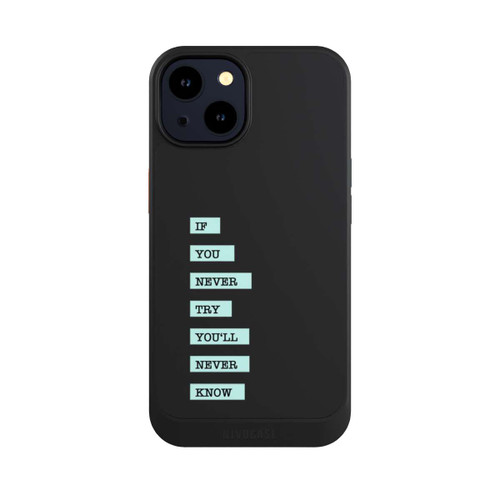 Apple iPhone 14 NIVOcore If You Try Green Transparent